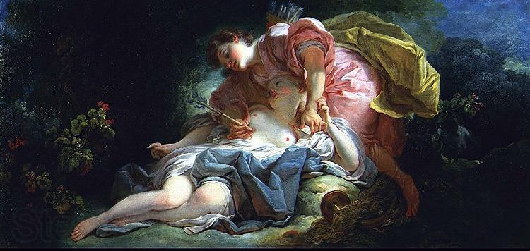 Jean-Honore Fragonard Cephale et Procris Norge oil painting art